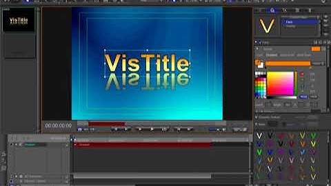 VisTitle 1 8 new basic Operations