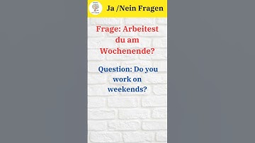 Ja/Nein Fragen 🤔✨ Master German Yes/No Questions in Seconds!