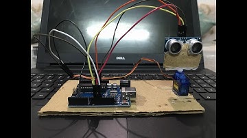 RADAR with ARDUINO ! DIY!  How to make a radar using arduino , step by step tutorial