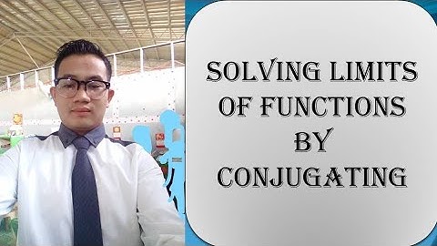 Conjugate Method for Solving Limits of Functions