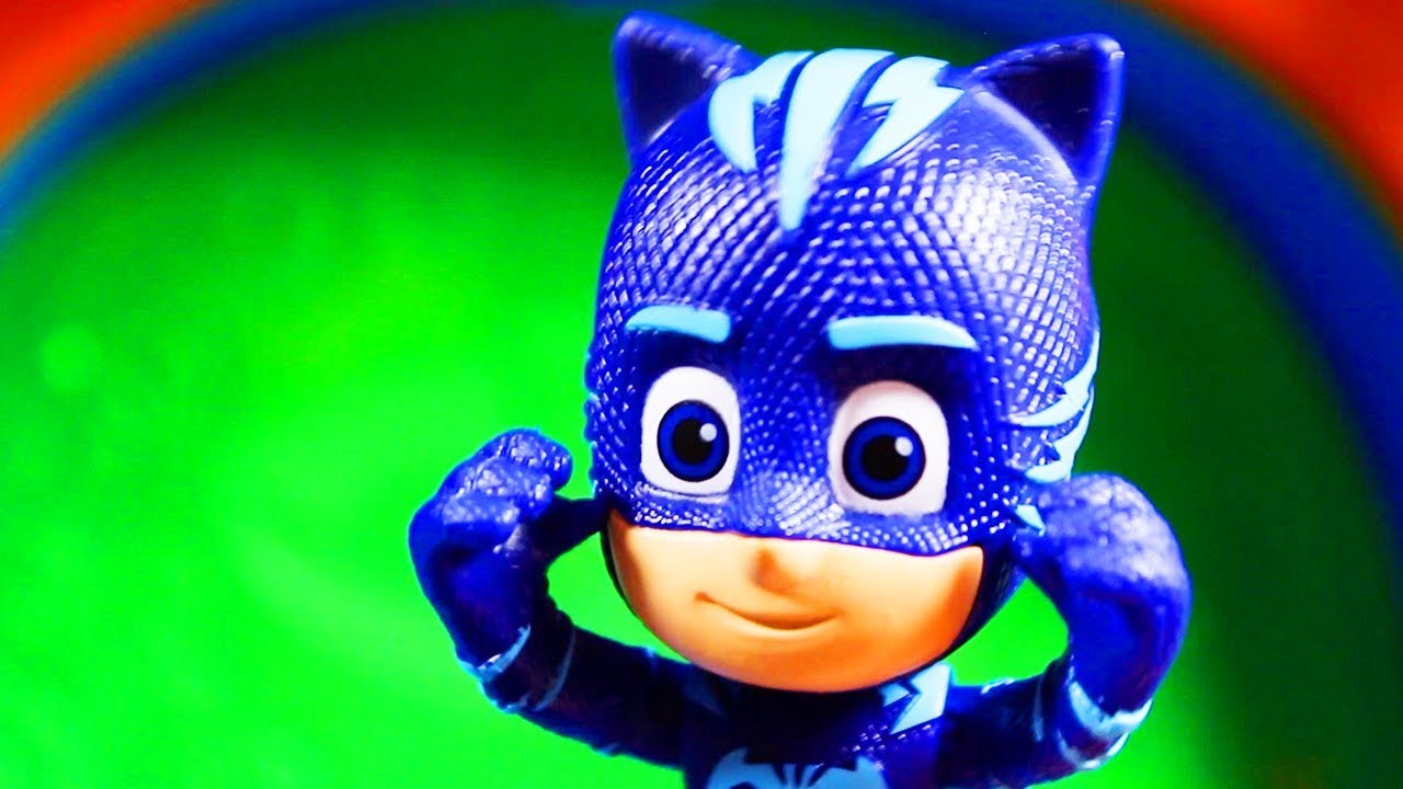 Play with PJ Masks 🌙 Brave Catboy! ⭐ PJ Masks Cartoon Stories YouTube