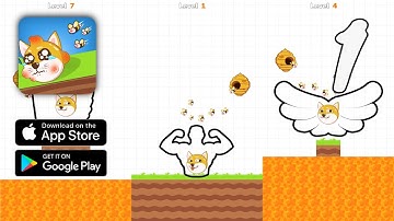 Dog Rescue: Draw Puzzle Gameplay Walkthrough Part 1 - Level 1 ~ 38 (Android, IOS)