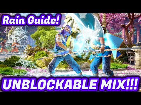 RAIN HAS *UNBLOCKABLES* LET'S GO!!! - Mortal Kombat 1 Rain Gameplay Breakdown Combo Setup Mix Guide