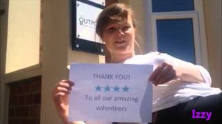 AKT - Volunteer Week: Izzy (Project Assistant) says THANK YOU!