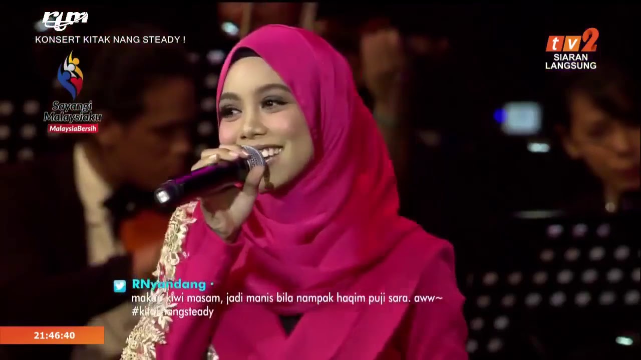 HANYA MEMUJI - Sarah Suhairi & Haqiem Rusli (Konsert Kitak Nang Steady)