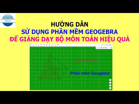 Video Hướng dẫn cách sử dụng phần mềm GeoGebra để dạy học... - YouTube