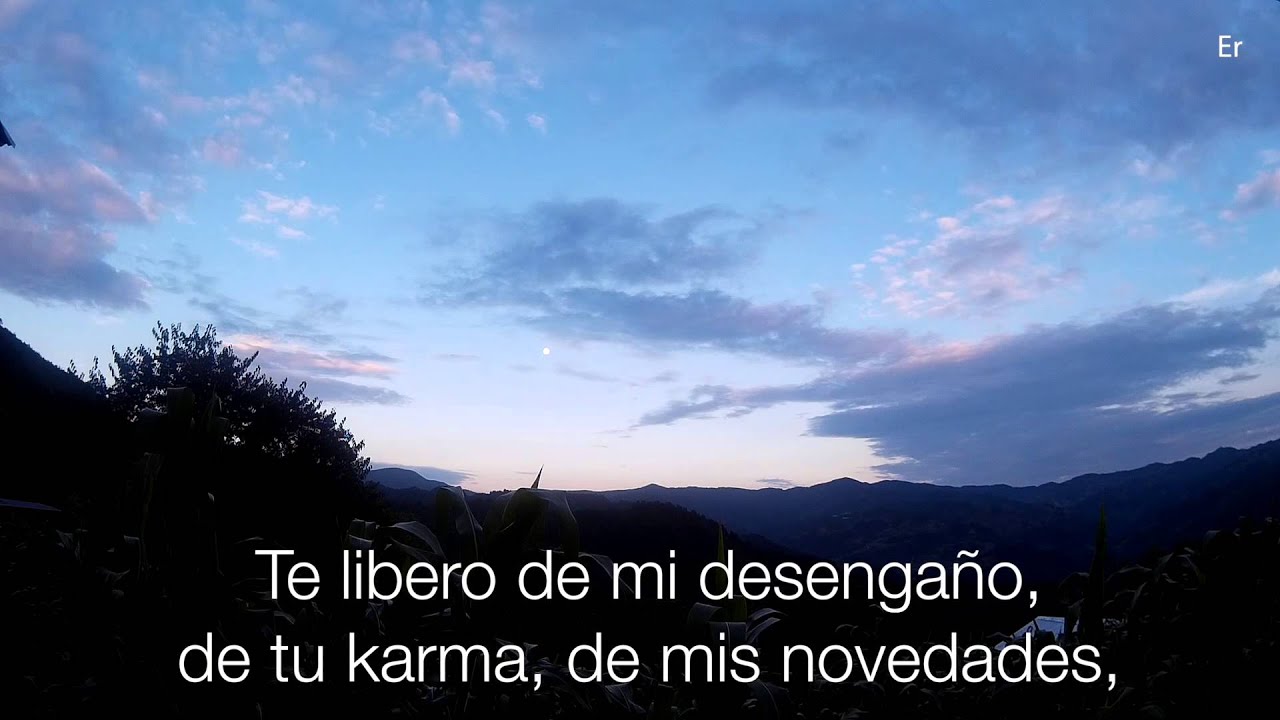 Te libero de mí.- Mario Benedetti - YouTube