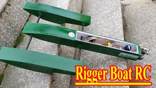 Try making a Rigger boat RC with Brushless XXD A2212 motor
