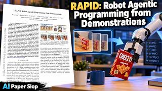 RAPID: Robot Agentic Programming from Demonstrations (Sep 2026)