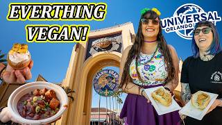 Vegan Universal Studios Orlando Mardi Gras food 2026 👑