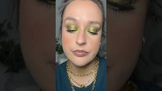 olive green eyes🍸#makeup #altmakeup #makeuptutorial #eyeshadow