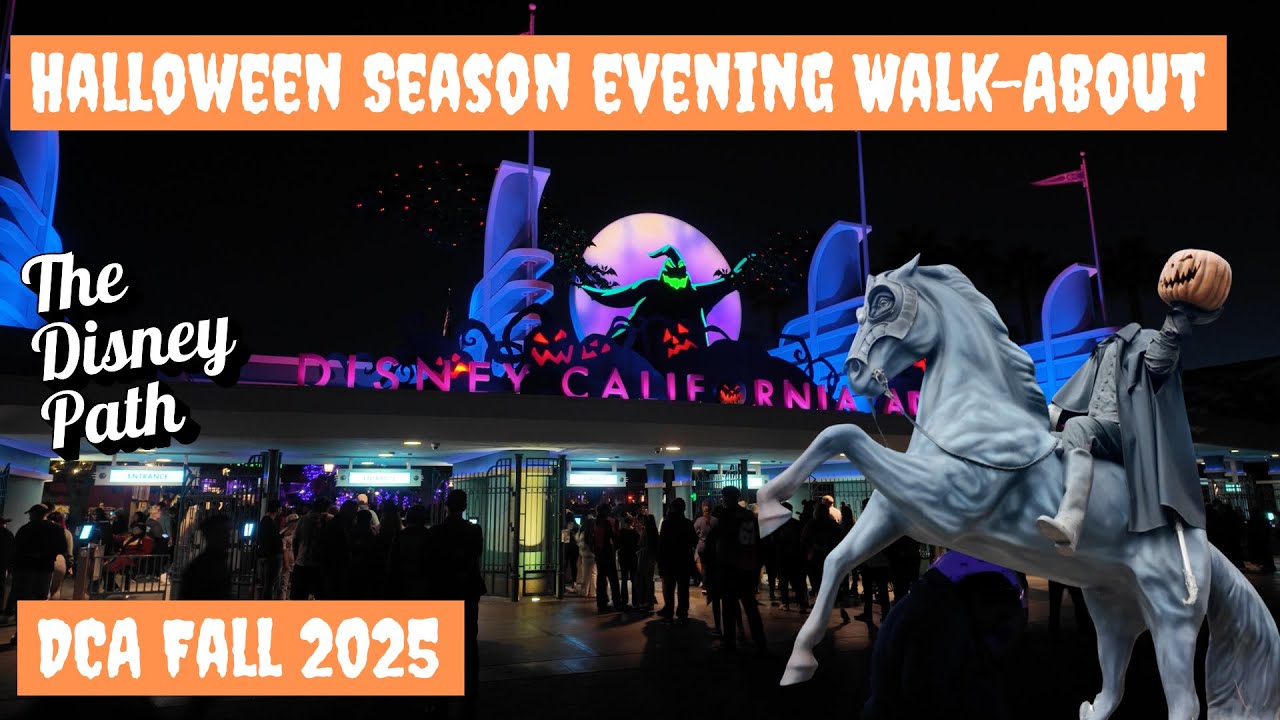 DCA Halloween Season Evening Walk About 2025