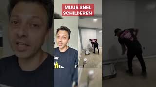 MUUR MEGA SNEL SCHILDEREN.