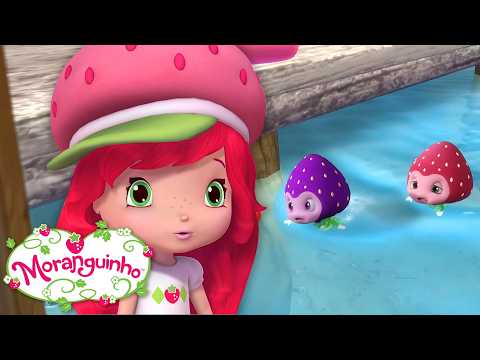 Moranguinho 🍓 Eles caíram na água! 🍓 Aventuras Em Frutti 🍓 Animado Para crianças