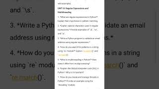# Application development using python: important questions for exam point of view #python learning
