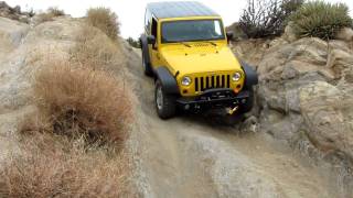 Daryl coming down Pinyon Dropoff - AKA Heart Attack Hill