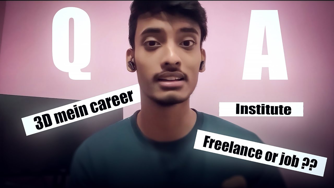 3D Artist Job or Freelance ? | Q&A 1 - YouTube
