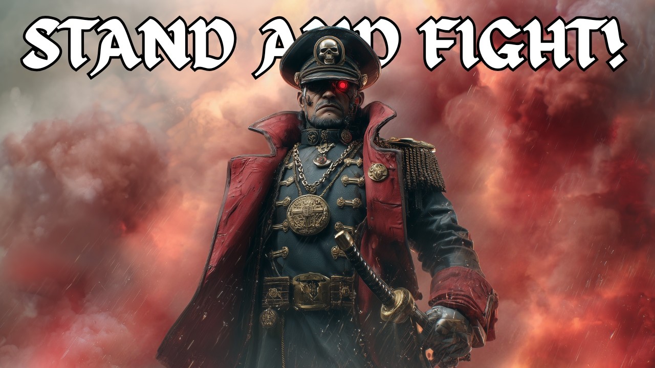 The Orks Are Not Invincible | Yarrick’s Motivational Speech | Warhammer 40K