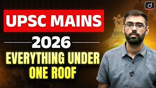 UPSC Mains 2026 Strategy | Answer Writing, Mentorship & Study Plan Explained | Drishti IAS English