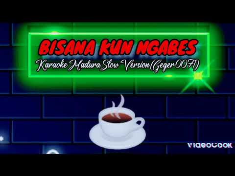 Bisana kun ngabes karaoke slow version #karaoke #versikaraoke