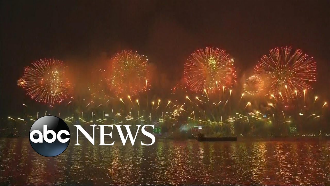 Hong Kong, China Celebrates the Start of 2018