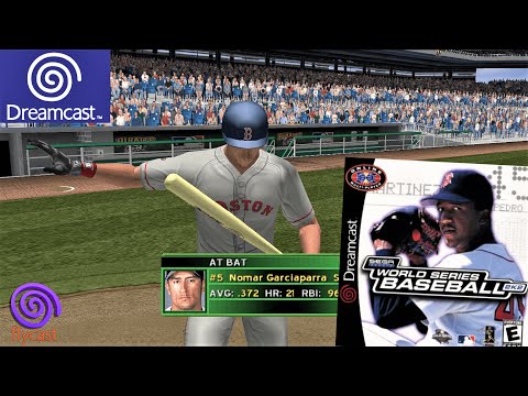 World Series Baseball 2K2 (2001) SEGA Dreamcast Gameplay in HD (Flycast)