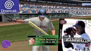 World Series Baseball 2K2 (2001) SEGA Dreamcast Gameplay in HD (Flycast) screenshot 5