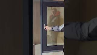Tilt and Turn Aluminum Windows in action. #shorts #test #windows #doors #architecture