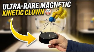 Kinetic Magnetic Clown Balancing Toy Gadgetify