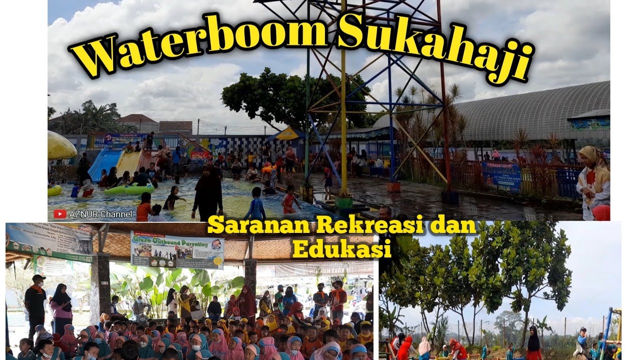 Waterboom #Sukahaji #Cihaurbeuti #Ciamis ( #Tempat rekreasi dan #edukasi )