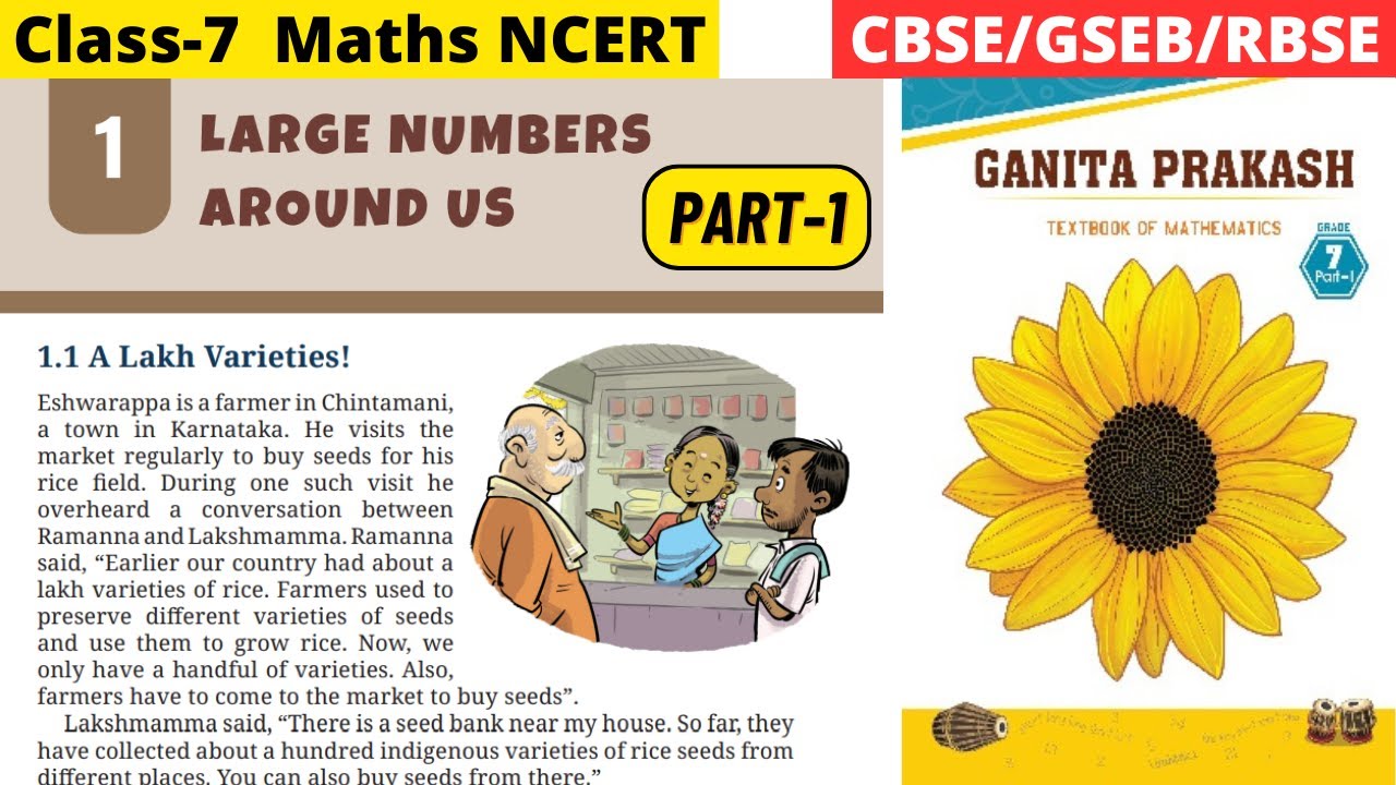 Class 7 Maths Ganita Prakash Chapter 1 Large Numbers Around Us | Part 1 
