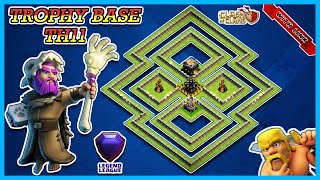 COC BEST TH11 TROPHY BASE WITH LINK (TH11) TOWN HALL 11 BASE 2020 :-CLASH OF CLANS