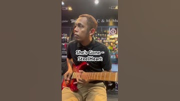 Thumbnail of She's Gone -SteelHeart)guitat solo cover) #guitar #guitarmusic #guitarperformance #guitargod