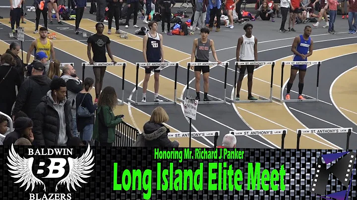 55m Boys Hurdles @ 2020 Long Island Elite Indoor Meet