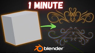 Create Ornaments in Blender in 1 Minute!
