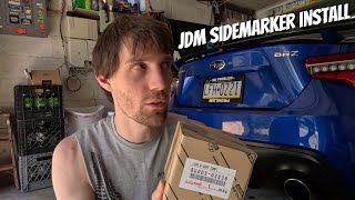 BRZ/FRS/GT86 JDM Clear Sidemarker Install