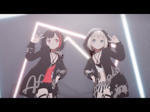 [뱅드림 MMD] 로키 (ロキ) [아오바 모카 & 미타케 란]
