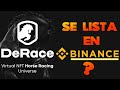 DeRace 🐴 Nuevo Juego Play To Earn se une a Binance NFT 🚀