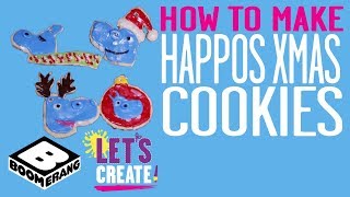 Let's Create! | How To Make Happos Decorative Xmas Cookies | Boomerang UK screenshot 4