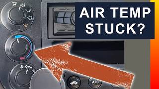 Blend Door Actuator Replacement – Stuck Heat or A/C Fix