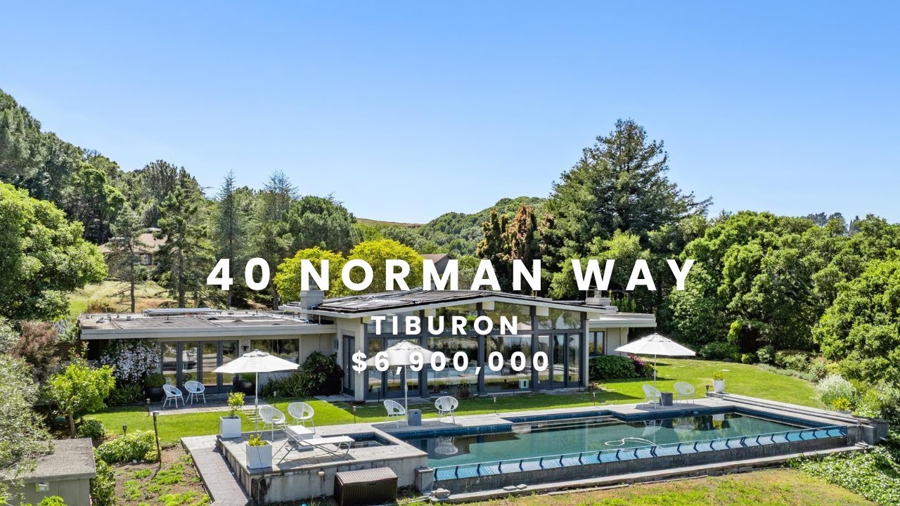 40 Norman Way | $6,900,000 | Tiburon