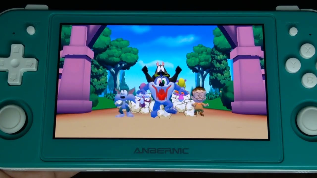 Tiny Toons PS2 Prototype On The RG505 OLED!