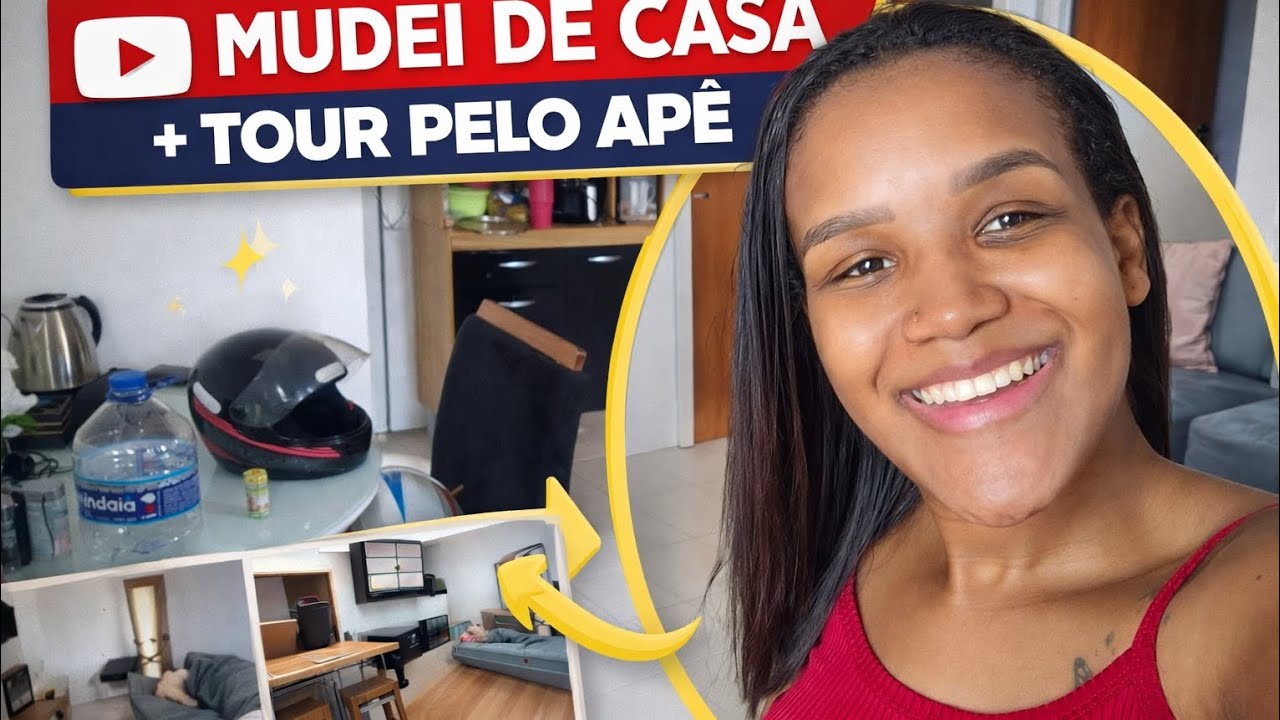 Mudei de Casa + Tour pelo novo apê  