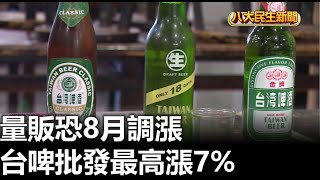 台啤批發最高漲7% 量販恐8月調漲 |【民生八方事】| 2023061205 @gtvnews27