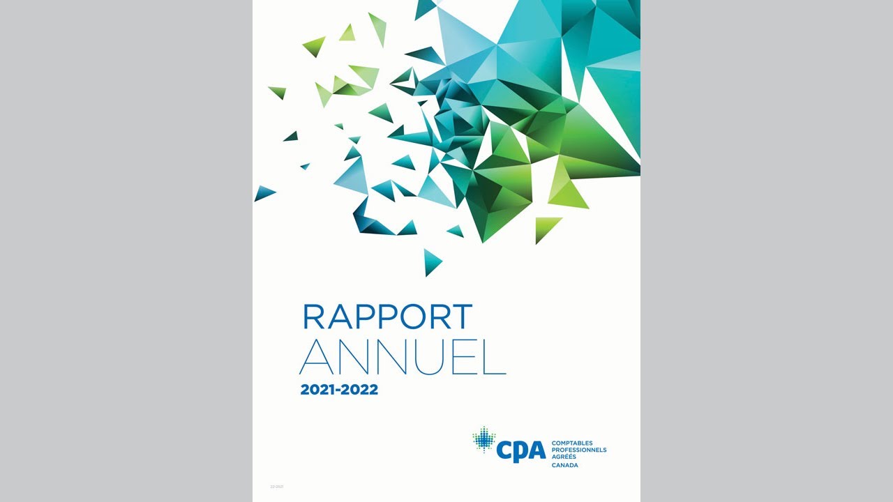 Rapport annuel de CPA Canada 2021-2022 - YouTube