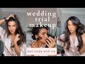 My Wedding Trial Makeup | Bridal Get Ready With Me | Wedding Update