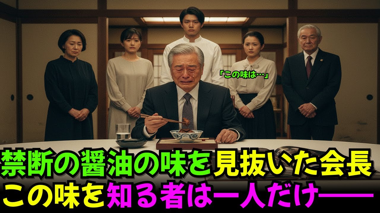 一口食べた大富豪がオイオイ泣き出した。天才的な【料理人】が再現した“禁断の味”に隠された、22年目の奇跡【実話ドラマ】