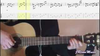 Naruto Shippuden - Shirohae Guitar WITH TAB!