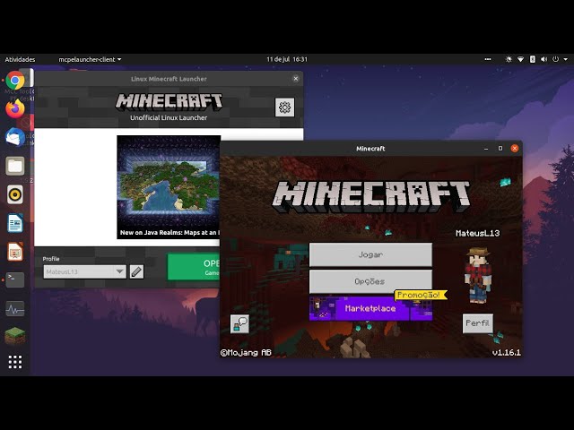 Como instalar o Minecraft Bedrock Launcher no Linux via Flatpak