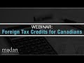 Webinar: Foreign Reporting Forms